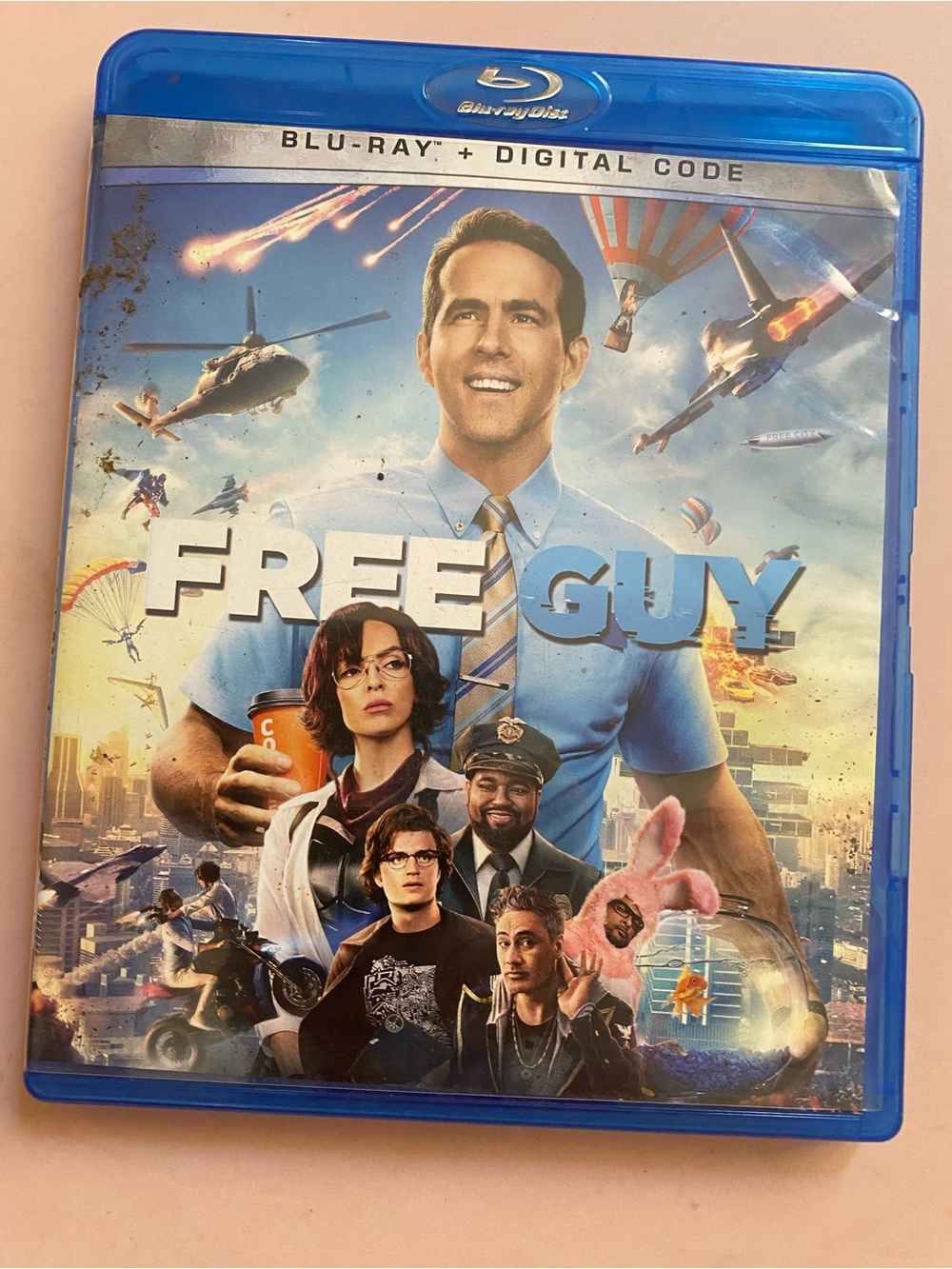 Free Guy (Blue) - Blu-ray + Digital Code